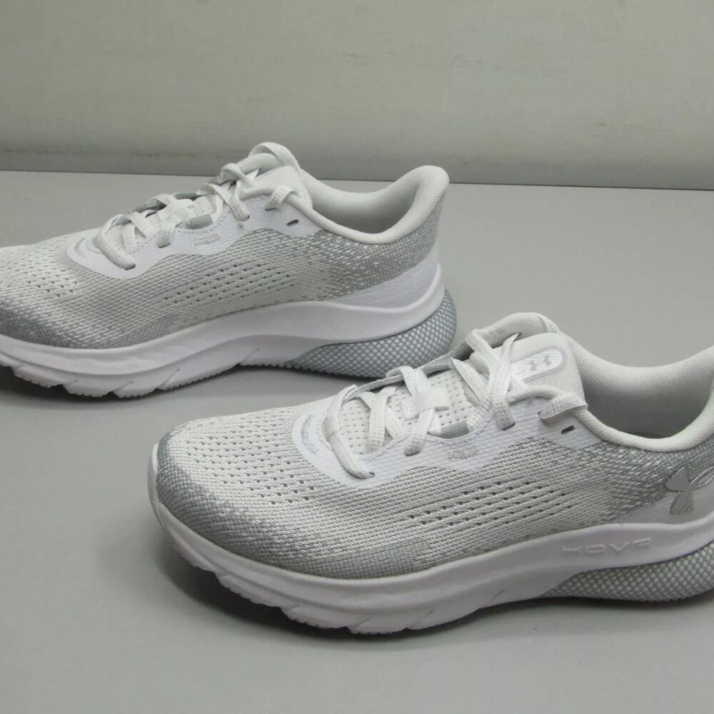 NEW UNDER ARMOUR Womens HOVR Turbulence 2 Sneakers Size 6.5 Running  White UA - Picture 6 of 7